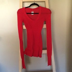 Free People thermal style shirt in M